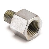 Autometer Fuel Rail Adapter-1/16in NPT Male to 1/8in MPT Female (For use w/ Elec Fuel Press Gauges) thumbnail 4