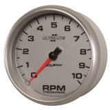 Autometer Ultra-Lite II 5 Inch 10000 RPM In-Dash Tachometer thumbnail 6