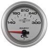 Autometer Ultra-Lite II 2 5/8in 140-300 Degree F Short Sweep Electronic Oil Temperature Gauge thumbnail 6