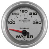 Autometer Ultra-Lite II 2 5/8in 100-250 Degree F Short Sweep Electronic Water Temperature Gauge thumbnail 8