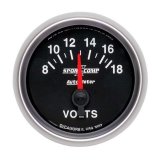 Autometer Sport-Comp II 52mm 8-18 Volt Short Sweep Electronic Voltmeter thumbnail 8