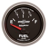 Autometer Sport-Comp II 52mm 240-33 ohms Short Sweep Electronic Fuel Level Gauge thumbnail 2