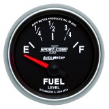 Autometer Sport-Comp II 52mm 240-33 ohms Short Sweep Electronic Fuel Level Gauge thumbnail 4