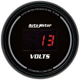 Autometer Black 52.4mm 8-18 Volts Digital Voltmeter Gauge thumbnail 4