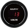 Autometer Black 52.4mm 8-18 Volts Digital Voltmeter Gauge thumbnail 6