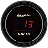 Autometer Black 52.4mm 8-18 Volts Digital Voltmeter Gauge thumbnail 8