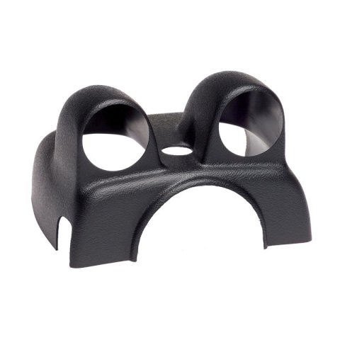 Autometer 03-08 Dodge Ram / 02 Dodge 1500 52mm Black Dual Steering Column Pod thumbnail 3