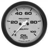 Autometer Ultra-Lite 66.7mm Full Sweep Electronic 0-100 PSI Oil Pressure Gauge thumbnail 3
