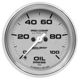 Autometer Ultra-Lite 66.7mm Full Sweep Electronic 0-100 PSI Oil Pressure Gauge thumbnail 4