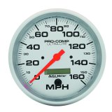 Autometer Ultra-Lite 127mm In-Dash Electronic Programmable 160 MPH Speedometer thumbnail 3