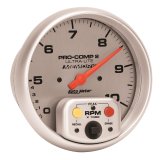 Autometer Ultra-Lite 5 inch 10K RPM In Dash Dual Range w/ Memory Tachometer thumbnail 2