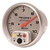 Autometer Ultra-Lite 5 inch 10K RPM In Dash Dual Range w/ Memory Tachometer thumbnail 3