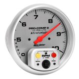 Autometer Ultra-Lite 5 inch 10K RPM In Dash Dual Range w/ Memory Tachometer thumbnail 9