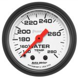 Autometer Phantom 52mm 140-280 Deg F Mechanical Water Temp Gauge thumbnail 1