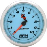 Autometer C2 3 3/8 inch 10000RPM In-Dash Tachometer thumbnail 2