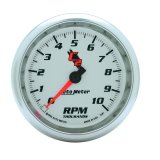 Autometer C2 3 3/8 inch 10000RPM In-Dash Tachometer thumbnail 3