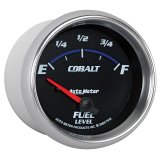Autometer Cobalt 66.7mm 240-33 ohms Short Sweep Electronic Fuel Level Gauge thumbnail 9
