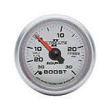Autometer Ultra-Lite II 52mm 30 In Hg-Vac/30 PSI Full Sweep Electronic Vacuum/Boost Gauge thumbnail 1