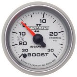 Autometer Ultra-Lite II 52mm 30 In Hg-Vac/30 PSI Full Sweep Electronic Vacuum/Boost Gauge thumbnail 2