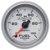 Autometer Ultra-Lite II 52mm 0-100 PSI Full Sweep Electronic Fuel Pressure Gauge thumbnail 3