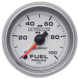Autometer Ultra-Lite II 52mm 0-100 PSI Full Sweep Electronic Fuel Pressure Gauge thumbnail 4