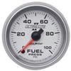 Autometer Ultra-Lite II 52mm 0-100 PSI Full Sweep Electronic Fuel Pressure Gauge thumbnail 6