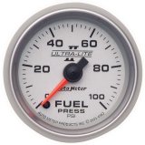 Autometer Ultra-Lite II 52mm 0-100 PSI Full Sweep Electronic Fuel Pressure Gauge thumbnail 8