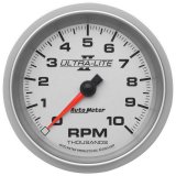 Autometer Ultra-Lite II 3-3/8in 10000 RPM In-Dash Tachometer thumbnail 3