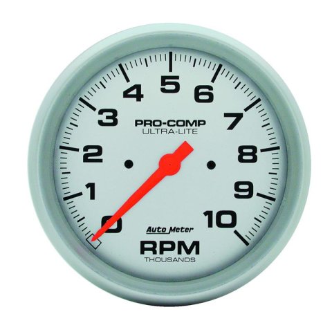 Autometer Ultra-Lite 5 inch 10K RPM In Dash Tach thumbnail 2