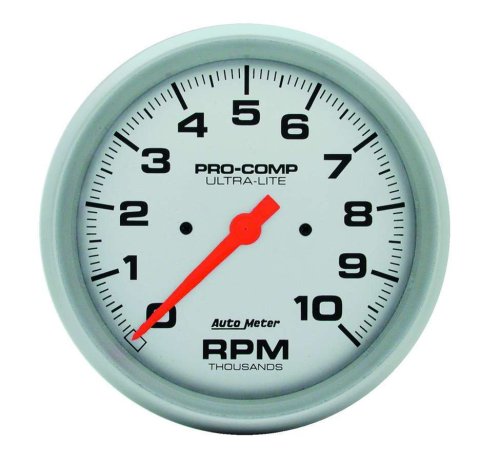 Autometer Ultra-Lite 5 inch 10K RPM In Dash Tach thumbnail 8