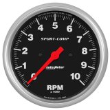 Autometer Sport-Comp 5in 10000 RPM Electronic In Dash Tachometer thumbnail 5