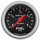 Autometer Sport Comp 52mm Full Sweep Electronic Fuel Level Programmable Empty-Full Range Gauge thumbnail 1