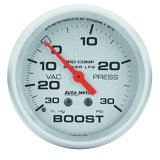 Autometer Ultra-Lite 66.7mm 30 PSI Mechanical Boost Gauge thumbnail 2