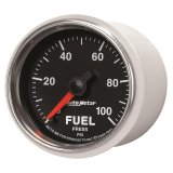 Autometer GS 0-100 PSI Full Sweep Electronic Fuel Pressure Gauge thumbnail 4