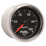 Autometer GS 0-100 PSI Full Sweep Electronic Fuel Pressure Gauge thumbnail 6