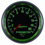 Autometer GS 0-2000 degree F Full Sweep Electronic Pyrometer Gauge thumbnail 2