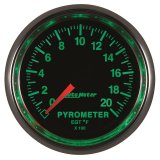 Autometer GS 0-2000 degree F Full Sweep Electronic Pyrometer Gauge thumbnail 6