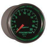 Autometer GS 0-2000 degree F Full Sweep Electronic Pyrometer Gauge thumbnail 8