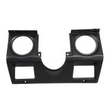 Autometer 87-95 Jeep Wrangler YJ 3-3/8in Tachometer/Speedometer Black Dual Cluster Bezel thumbnail 1