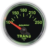 Autometer GS 52mm 100-250 Degree F Short Sweep Electronic Transmission Temperature Gauge thumbnail 1