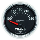 Autometer GS 52mm 100-250 Degree F Short Sweep Electronic Transmission Temperature Gauge thumbnail 5
