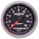 Autometer Sport-Comp II Full Sweep Electronic 52mm 0-1600 degree F Pyrometer Gauge thumbnail 1