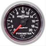 Autometer Sport-Comp II Full Sweep Electronic 52mm 0-2000 degree F Pyrometer Gauge thumbnail 1