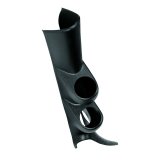 Autometer 99-06 Chevy Silverado/GMC Sierra/Duramax (w/ Speaker) 52mm Dual Pillar Pod Black thumbnail 8