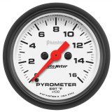 Autometer 03-09 Dodge Ram Taupe Dual Pillar Pod (w/ White Phantom Boost/Pyrometer Gauges) thumbnail 2