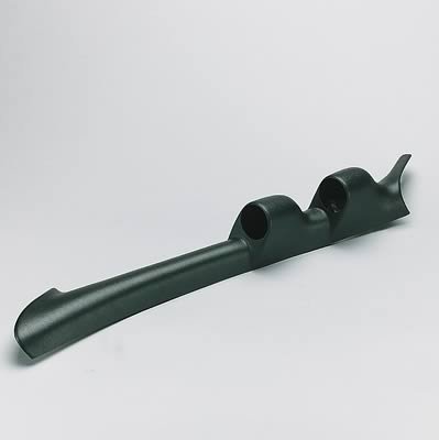 Autometer 05-09 Ford Mustang 52mm Black Dual Pillar Pod thumbnail 1