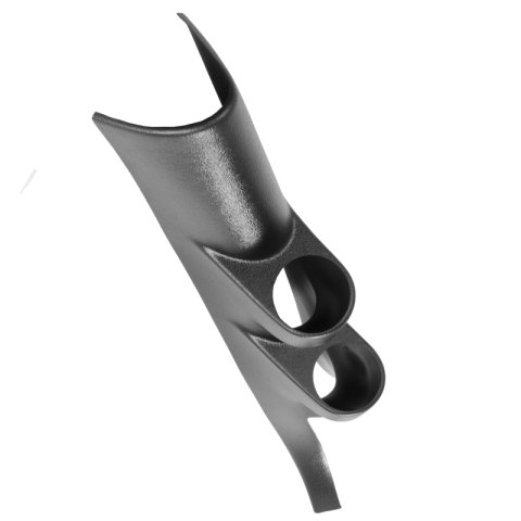 Autometer 05-09 Ford Mustang 52mm Black Dual Pillar Pod thumbnail 3