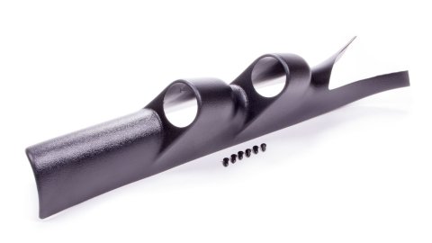 Autometer 05-09 Ford Mustang 52mm Black Dual Pillar Pod thumbnail 7