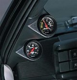 Autometer 11-12 Ford Mustang (Hard Top ONLY) 52mm Black Triple Pillar Pod thumbnail 2