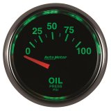 Autometer GS 0-100 PSI Short Sweep Electronic Oil Pressure Gauge thumbnail 6